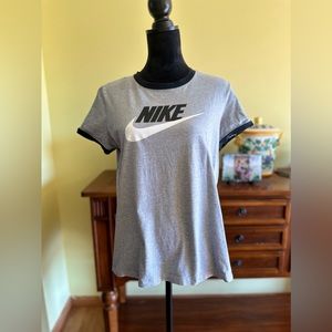 Nike, Size-Large, Athletic T-Shirt, Color-Gray